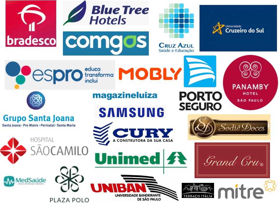 Logotipos dos nossos clientes